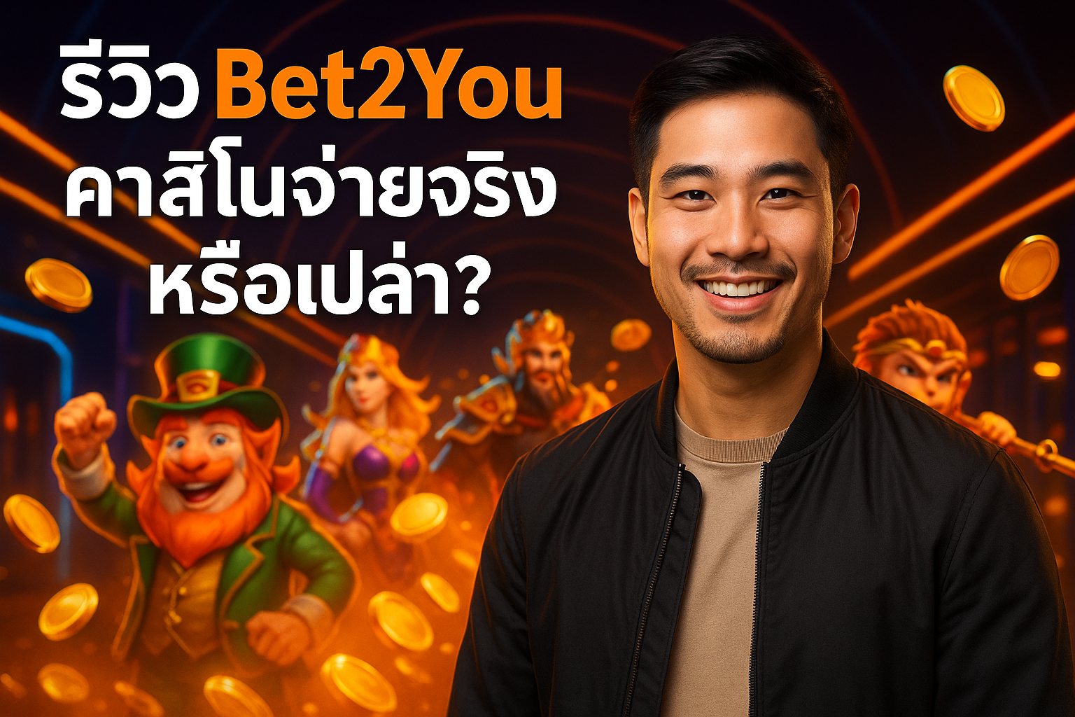 รีวิว Bet2You คาสิโนจ่ายจริงหรือเปล่า?