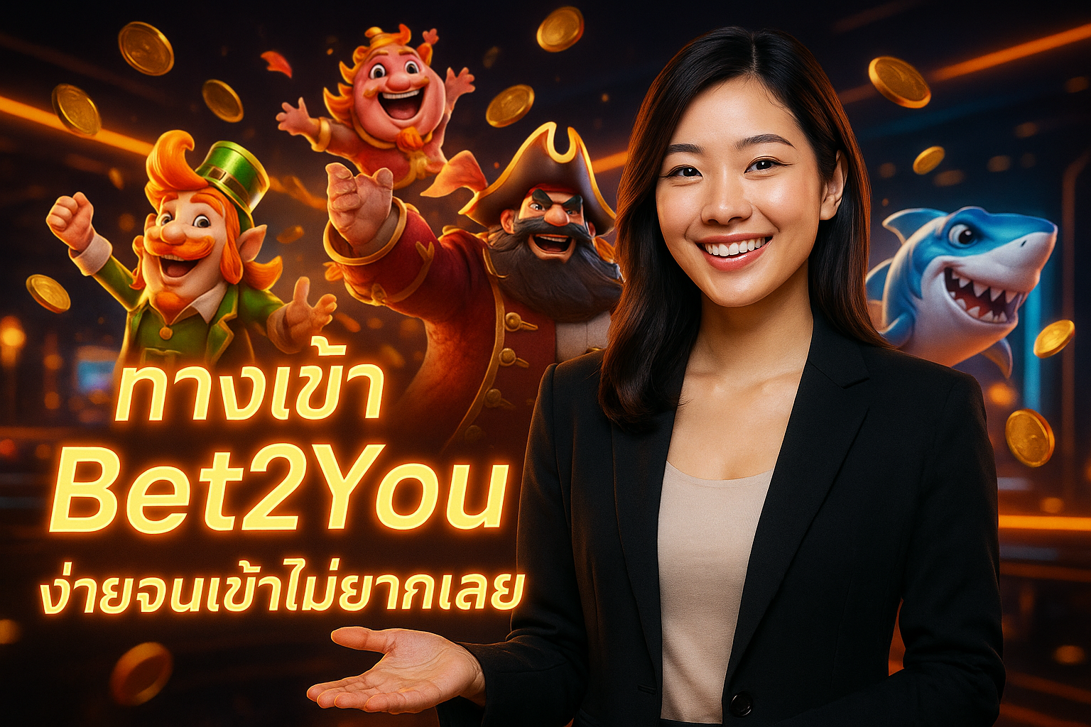 ทางเข้า Bet2You ง่ายจนเข้าไม่ยากเลย