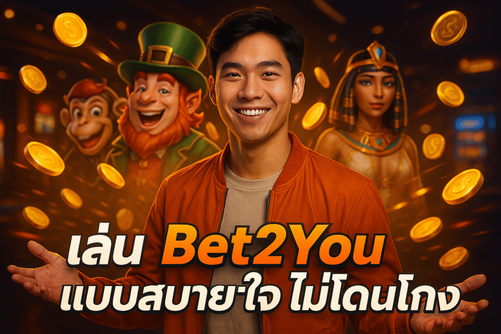 เล่น Bet2You แบบสบายใจ ไม่โดนโกง