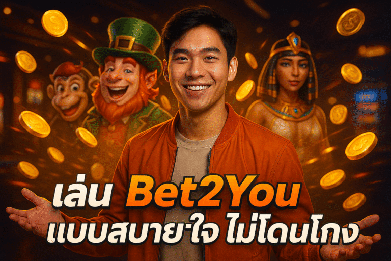 เล่น Bet2You แบบสบายใจ ไม่โดนโกง